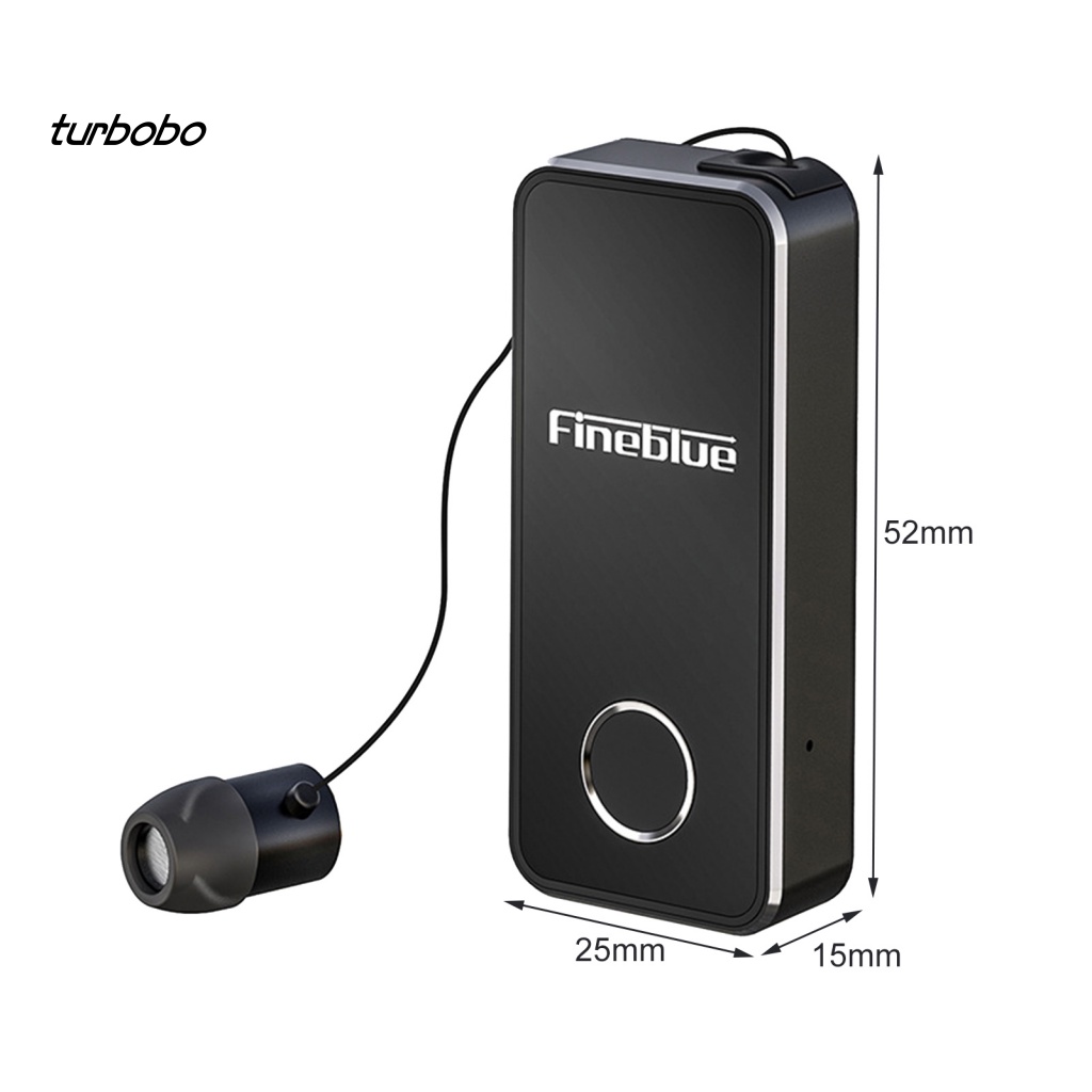 Tai Nghe Bluetooth 5.0 Fineblue I-X9 Dạng Kẹp Thu Gọn Được Chống Ồn Kèm Mic Thoại 1 Cái