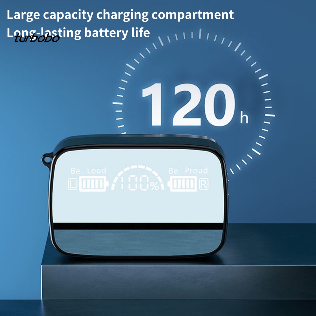 Tai Nghe Nhét Trong Không Dây Bluetooth 5.1 Điều Khiển Cảm Ứng Độ Trung Thực Cao M19 Có Đèn LED