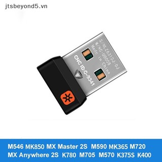 # JY # không dây Dongle Receiver thống nhất USB Adapter cho Logitech PC chuột bàn phím ..