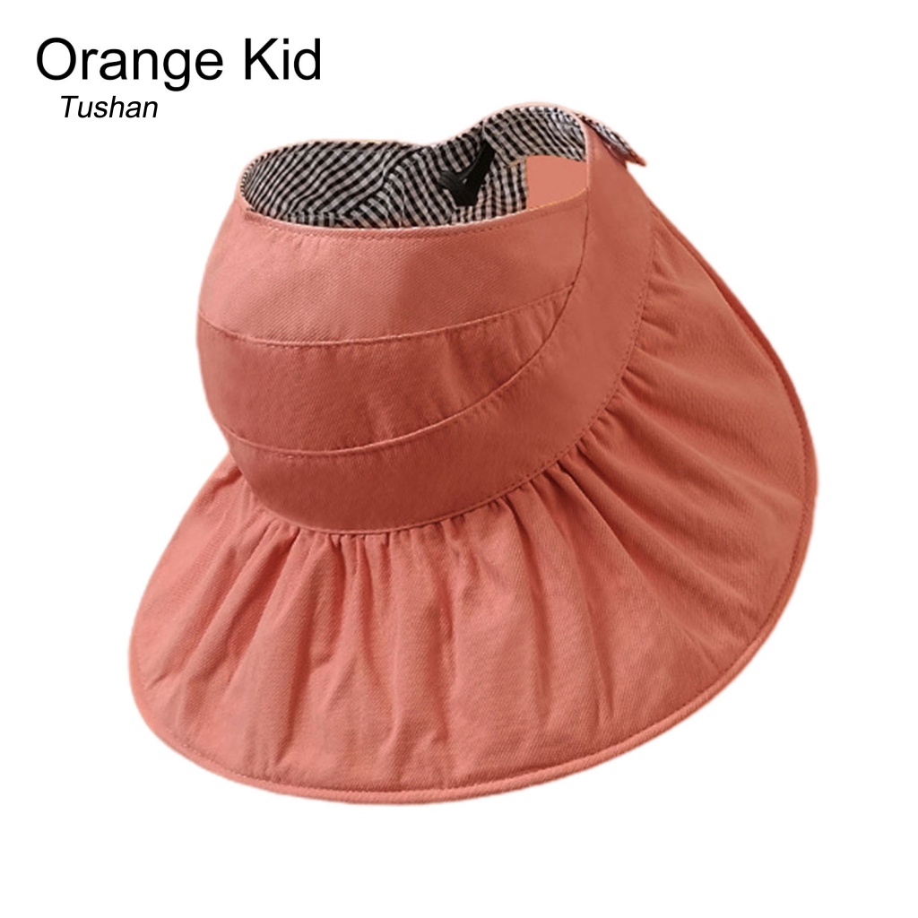 Mũ Bucket Vành Rộng Chống Tia UV Có Thể Gấp Gọn Tiện Dụng Mang Theo Du Lịch Cho Bé