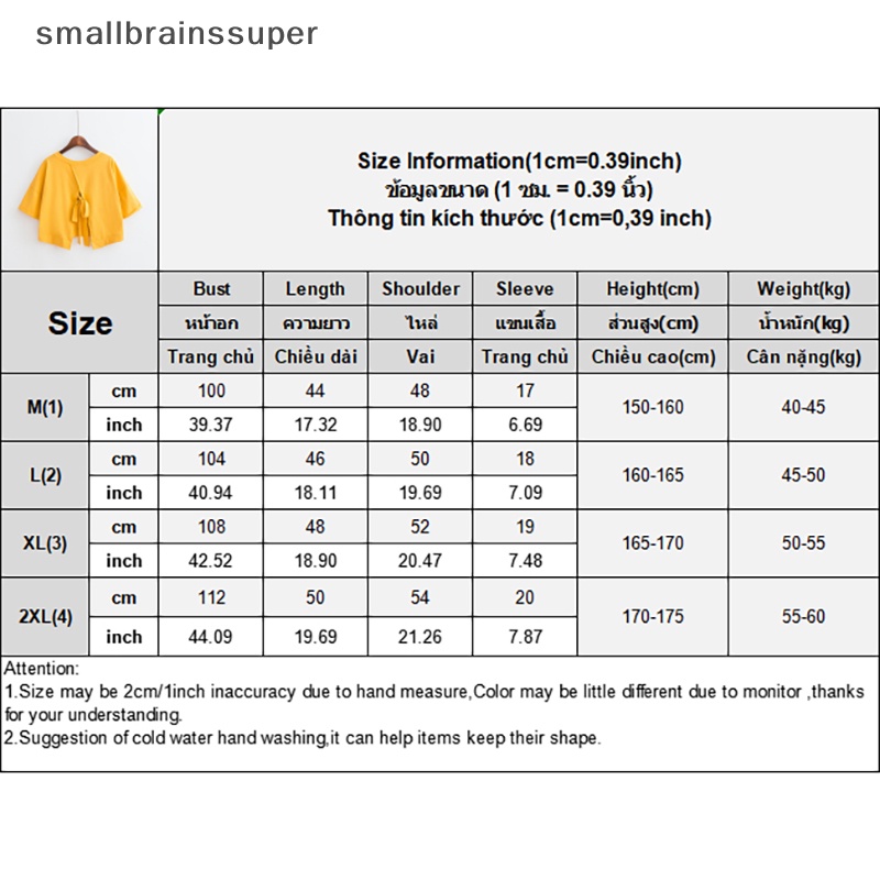 Áo Thun Crop Top Tay Ngắn Cổ Chữ V Hở Lưng Màu Trơn Thời Trang Mùa Hè Cho Nữ