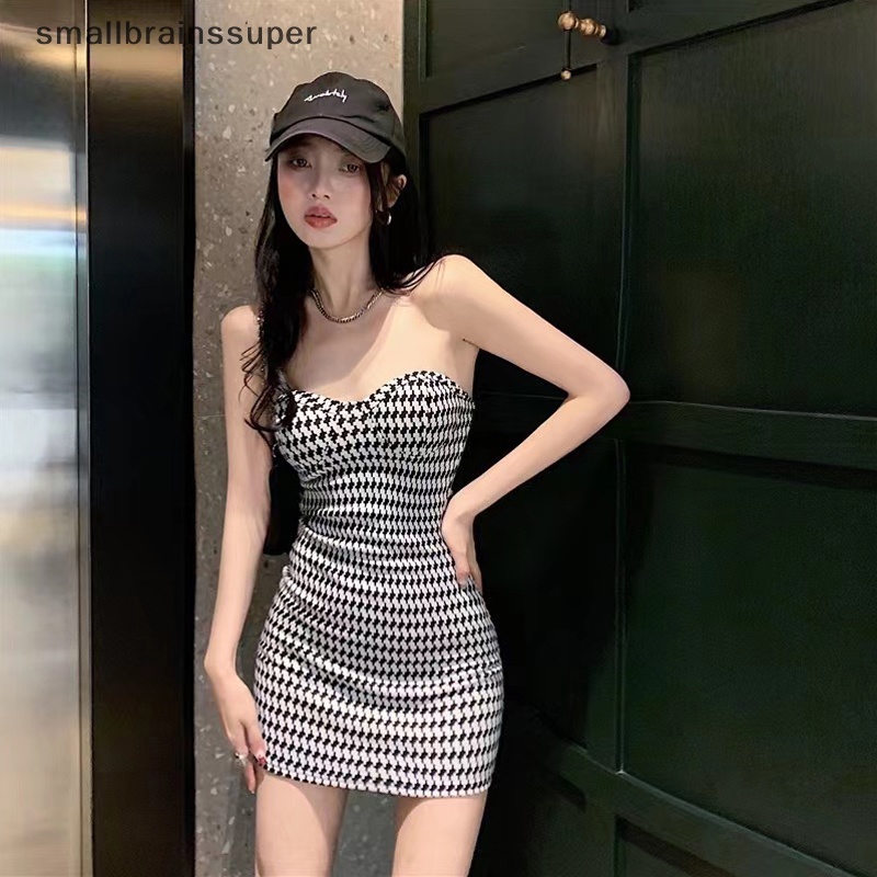 Đầm Ôm Hai Dây Hở Lưng Quyến Rũ Dành Cho Nữ SBS