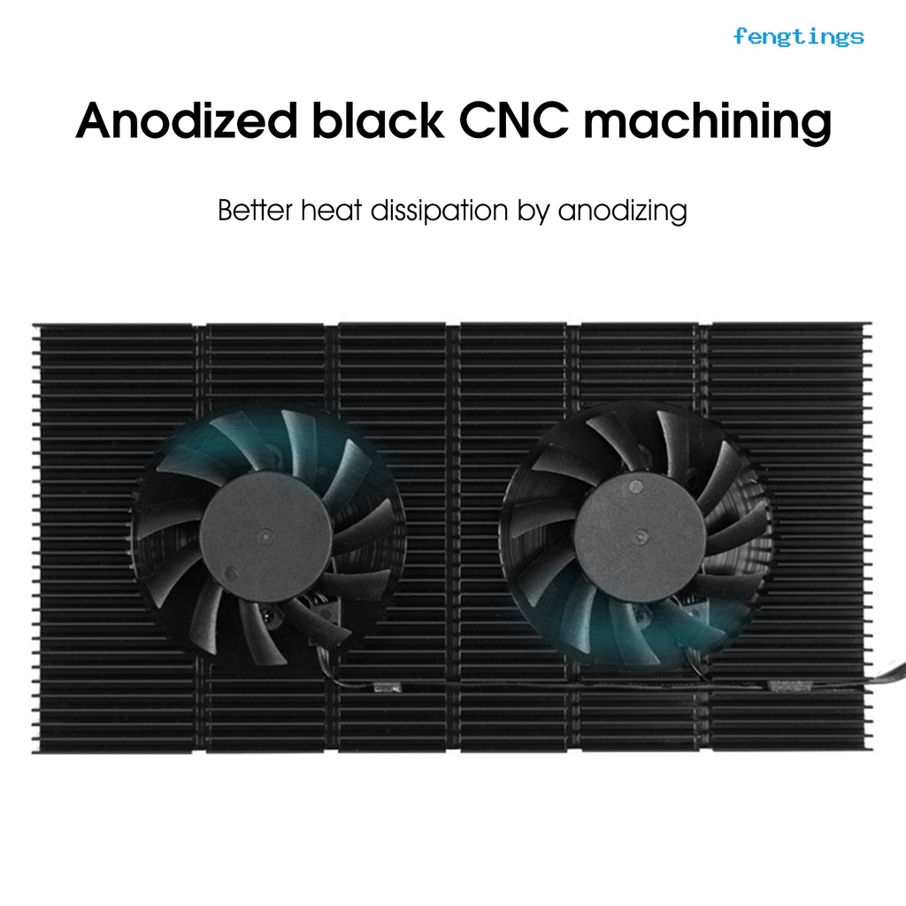Quạt Tản Nhiệt Thẻ Đồ Họa Tốc Độ Cao Không Tiếng Ồn Thông Dụng Cho RTX 3090 / 3080 / 3070