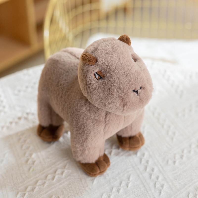 Đồ chơi nhồi bông Capybara 20cm Mềm Mại Đáng Yêu