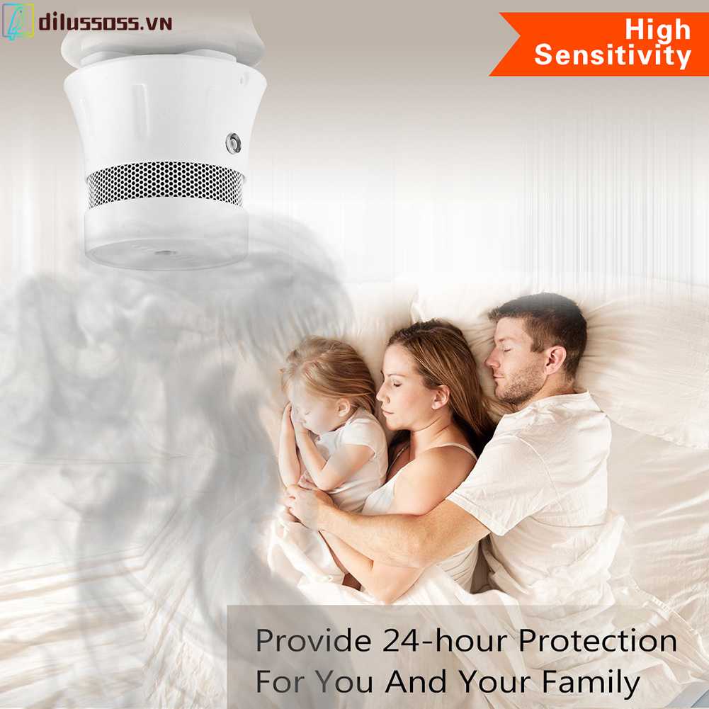 Thiết Bị Báo Khói Điều Khiển Từ Xa Không Dây Trong Nhà
