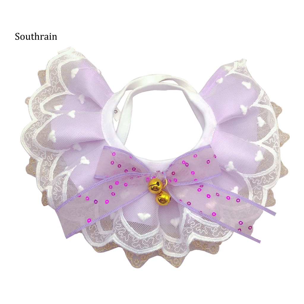 Khăn Quàng Cổ Thắt Nơ Đáng Yêu Thoải Mái Cho Thú Cưng