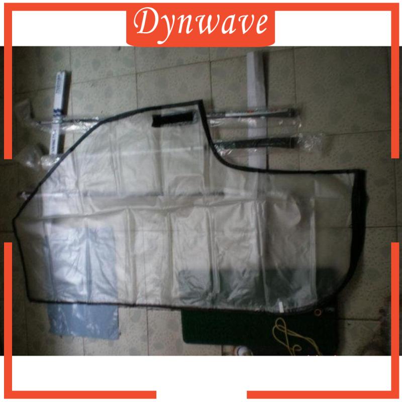 Túi Bọc Xe Đẩy / Gậy Đánh Golf Trong Suốt Chống Thấm Nước Có Khóa Kéo Tiện Dụng