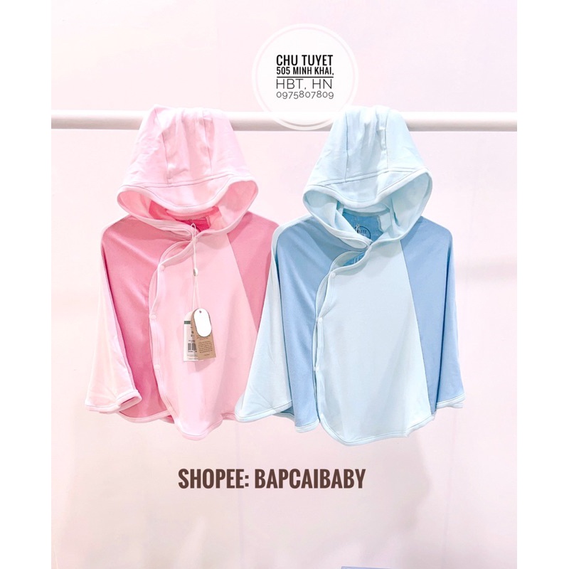 Áo chống nắng/ áo choàng nắng Hrnee cho bé trai gái mềm mại, thoáng mát, chống bụi