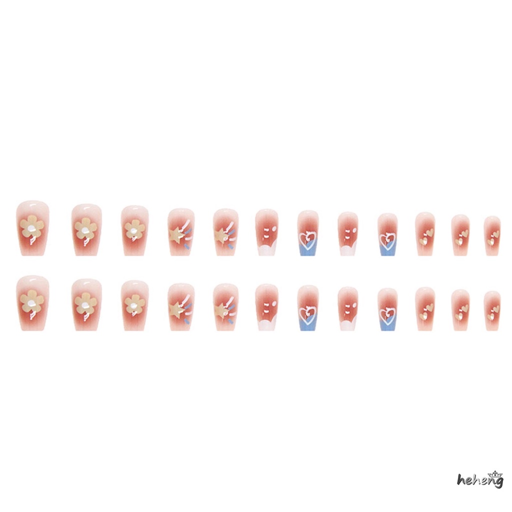 Móng Tay Giả Hình Vuông Có Thể Tháo Rời