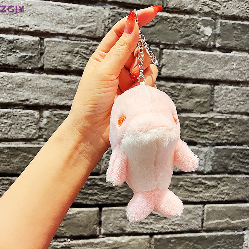 Móc Khóa Cá Heo Nhồi Bông Dễ Thương Mới