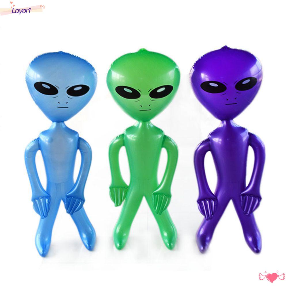 Mô Hình Người Ngoài Hành Tinh Bơm Hơi 90CM Trang Trí Halloween