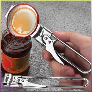 Bottle Opener Cap Stainless Tight Lid Manual Jar Adjustable Corkscrew [B/12]