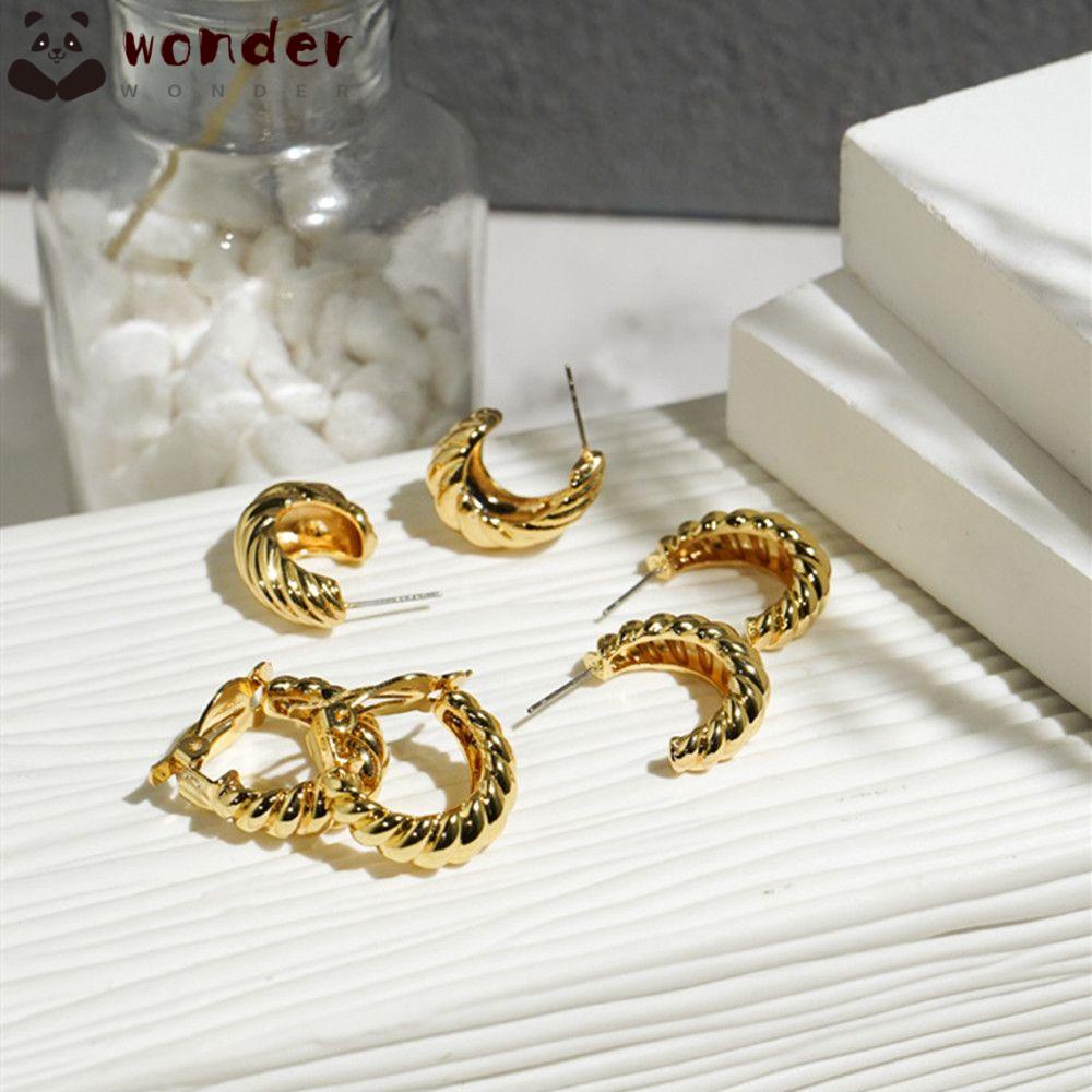 Khuyên Tai Dạng Vòng Xoắn Ốc Thời Trang Cho Nữ