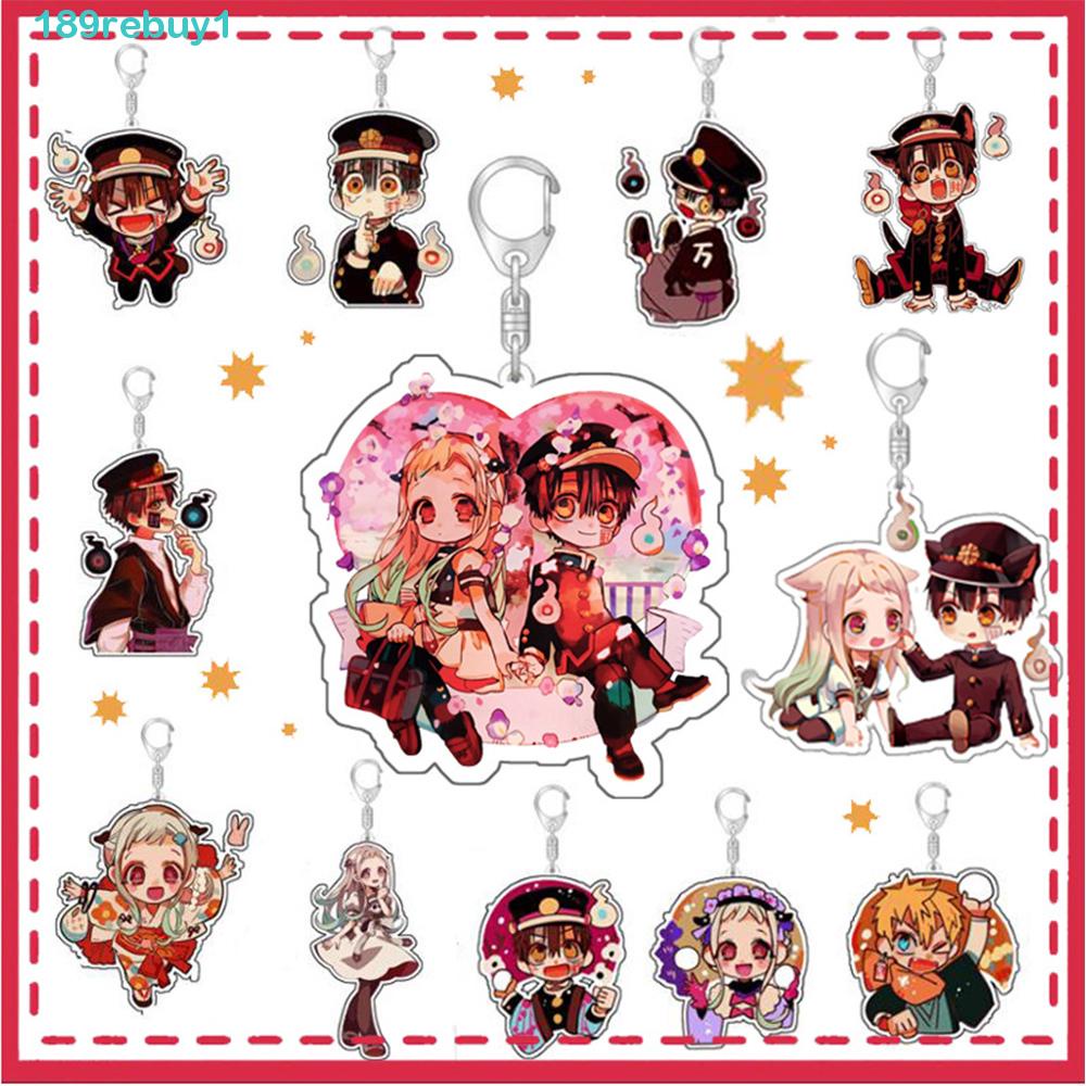 Rebuy1 Móc Khóa Acrylic Hình Toilet Jibaku Shounen Yahiro Nene Hóa Trang