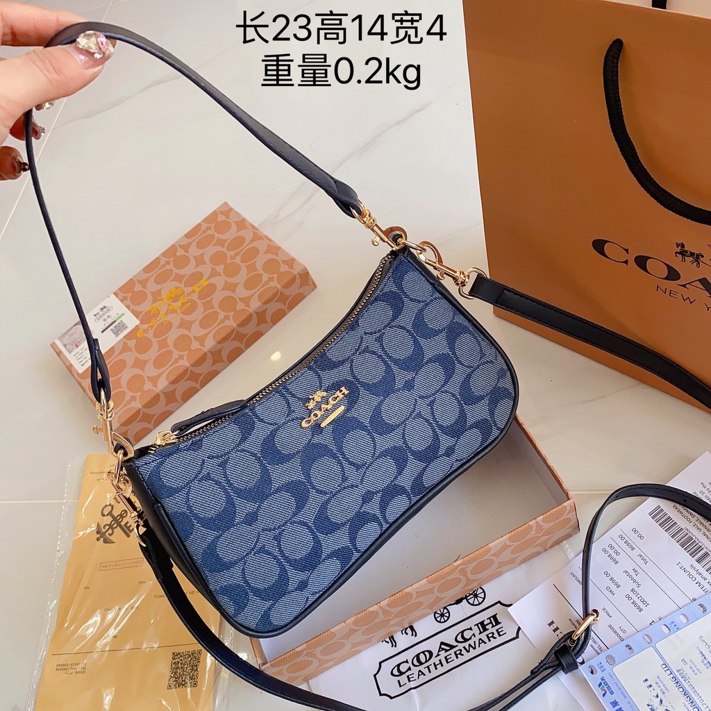 Women Sling Bag Casual Elegant Boutique Brown Shoulder Bag COACH4909