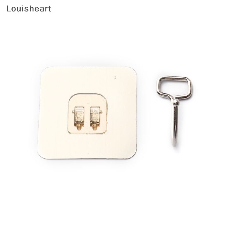 Bộ 5 Móc Treo Đồ Dán Tường Bằng Thép Không Gỉ Chống Trượt