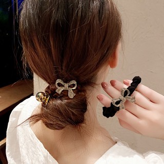 Dây buộc tóc cao su đính đá lấp lánh thời trang