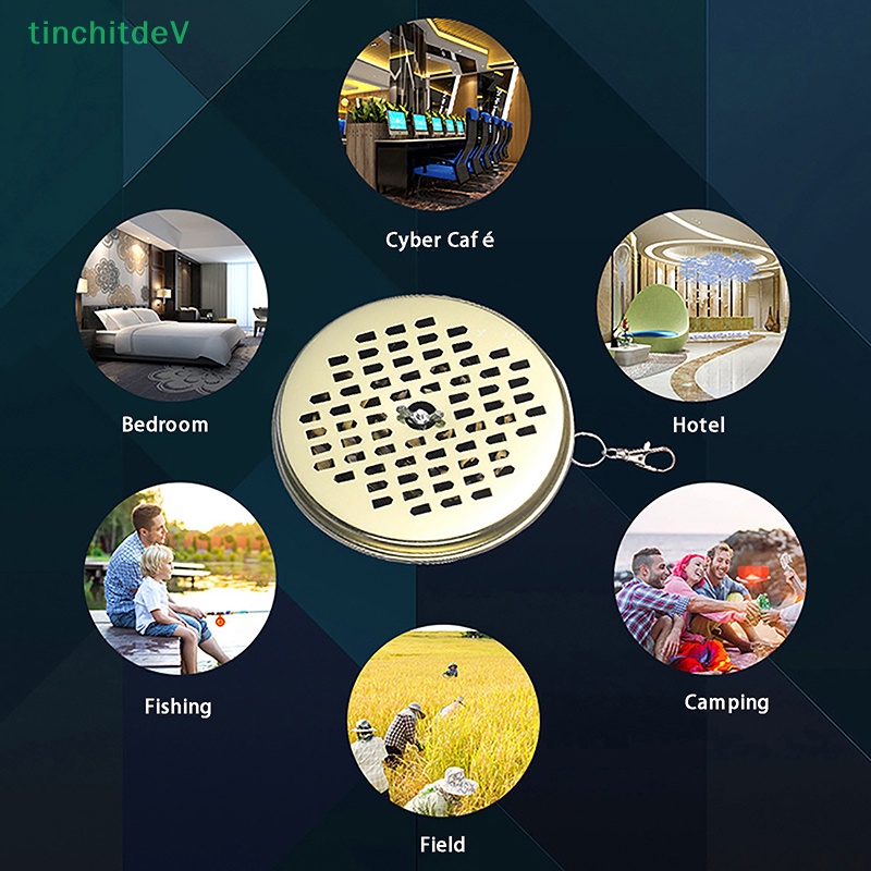 Hộp Đựng Nhang Muỗi / Côn Trùng Thiết Kế Nhỏ Gọn Tiện Dụng Mang Theo Cắm Trại