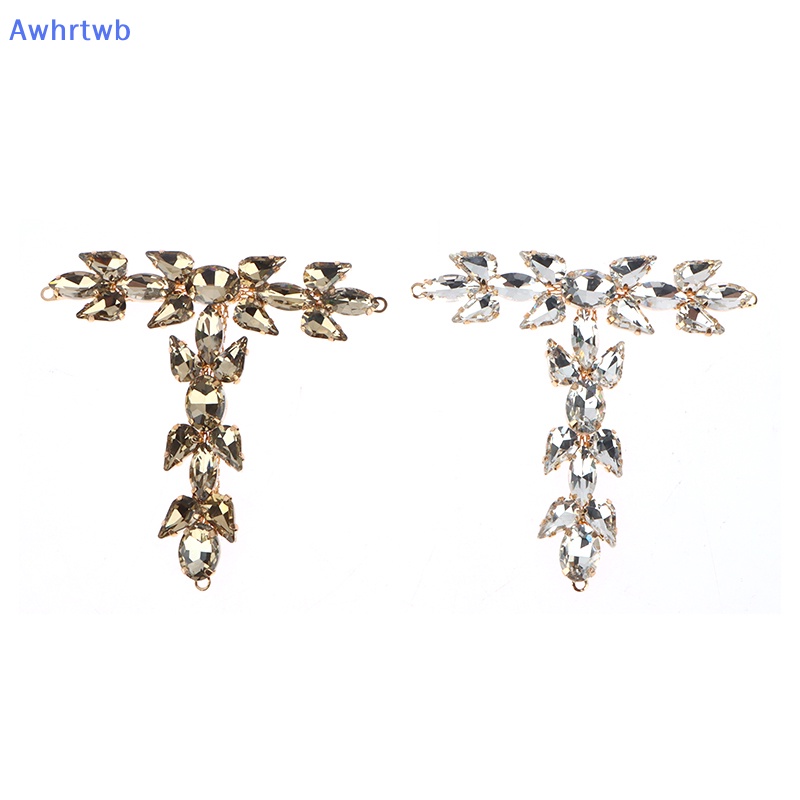 1 Cặp Đầu Nối Dây Xích Đính Đá Trang Trí Bikini / Đi Biển DIY Mới