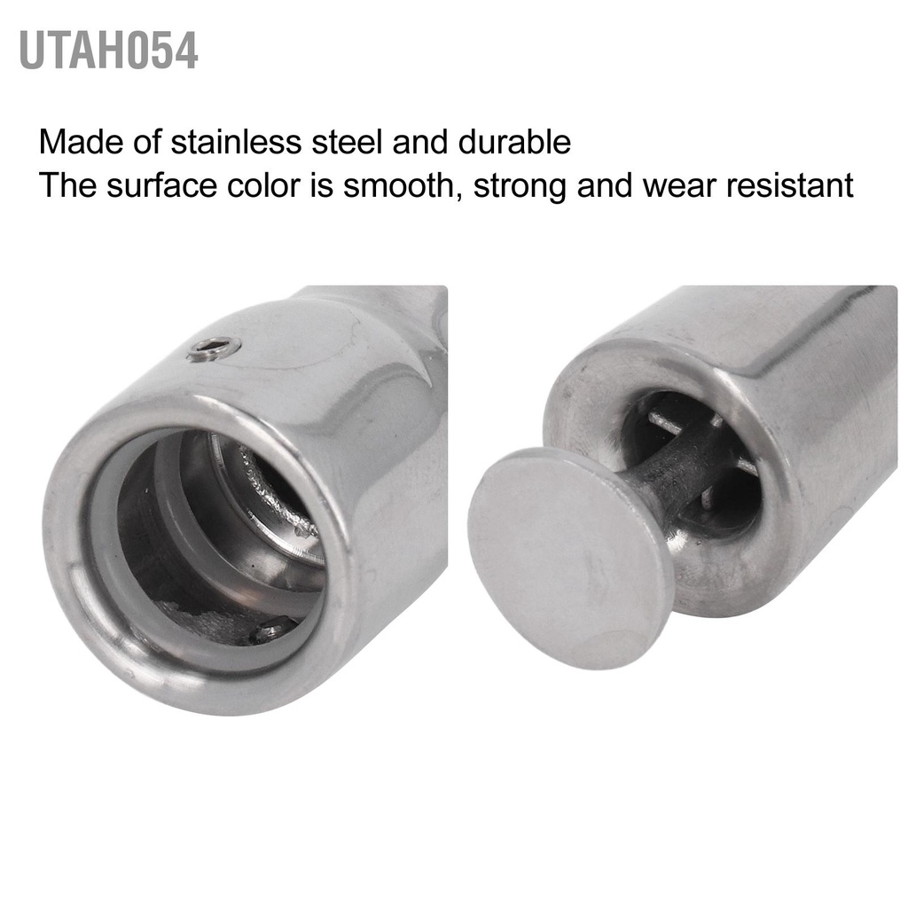 Utah054 Vòi bia bằng thép không gỉ Bề mặt nhẵn chống mài mòn Giảm nhanh vòi bọt cho khách sạn Bar