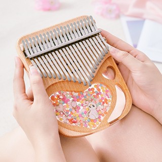  Đàn Kalimba 17 Phím 21 Phím Trong Suốt Bằng Acrylic 