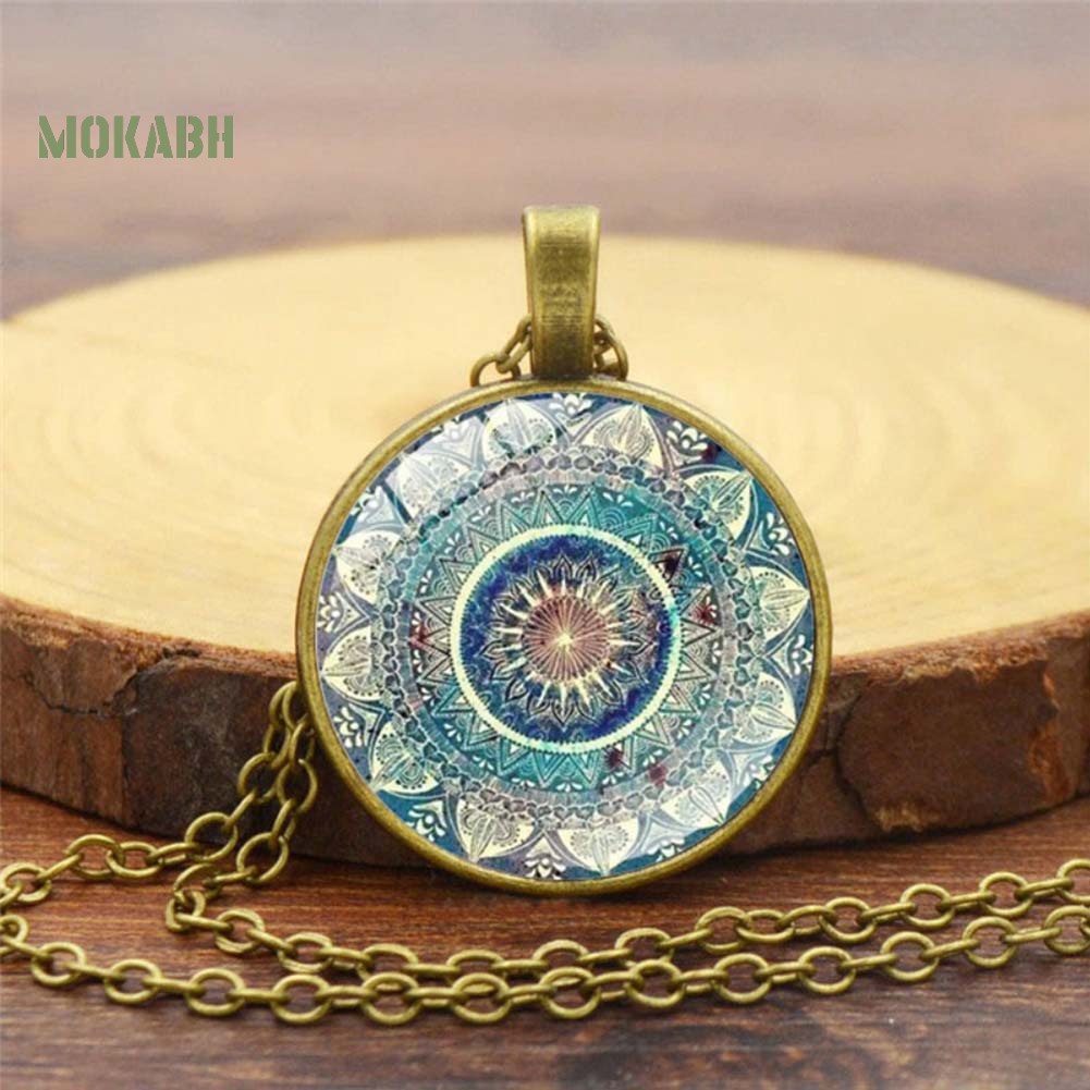 (Hot) Vòng cổ DạNg KíNh Cabochon Phong CáCh Vintage
