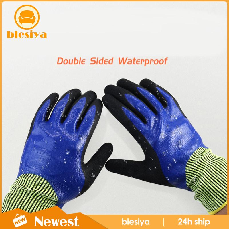 Găng Tay Làm Vườn / Câu Cá Phủ Nitrile