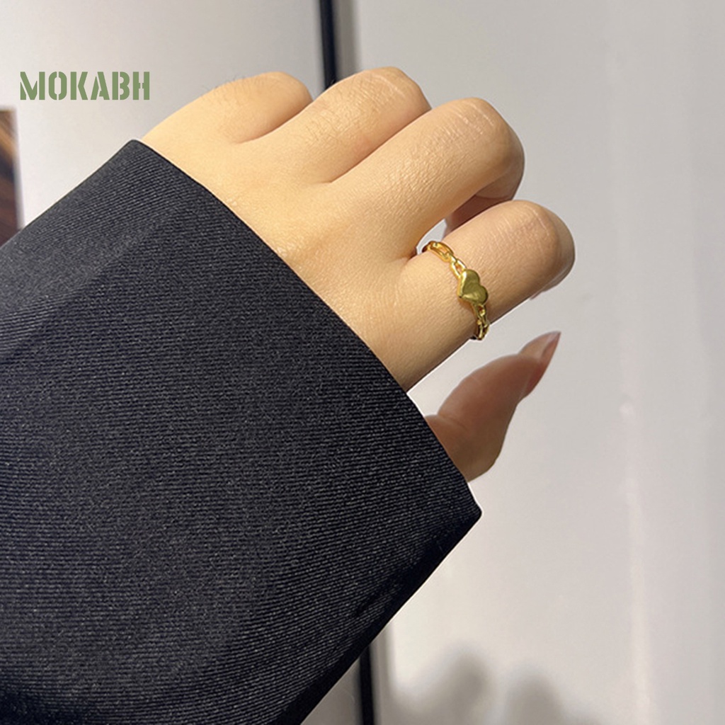 [Mới] Nhẫn Thời Trang Thanh Lịch Không Gây Kích Ứng Cho Nữ