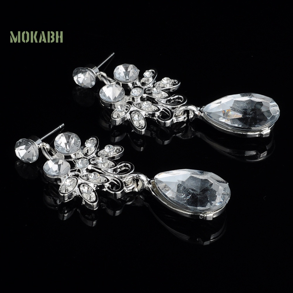 Bộ Vòng cổ + Bông Tai HìNh BướM ĐíNh Đá Xinh XắN