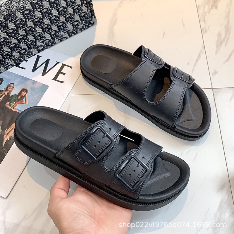 Dép Xăng Đan Đế Bằng Mềm Mại Thiết Kế Dễ Thương Cho Nữ