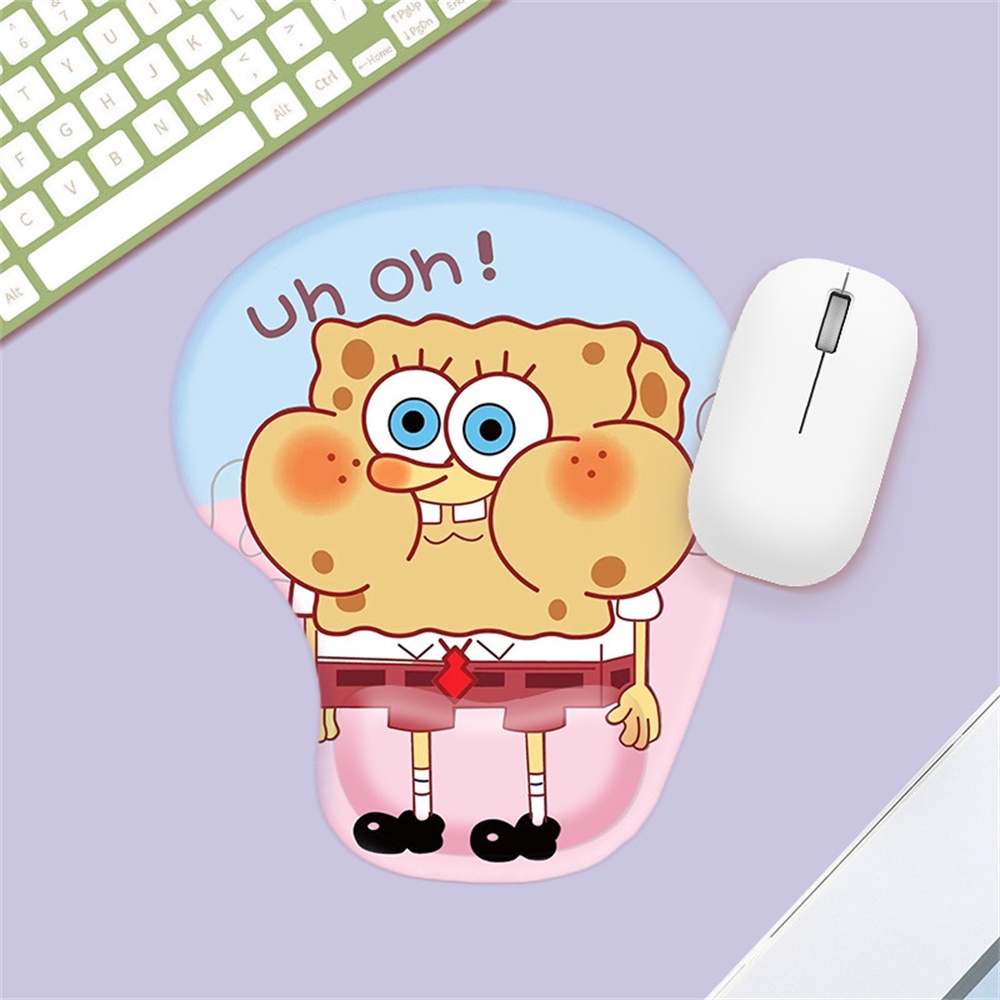 Pokemon Hoạt Hình Dễ Thương Hình Bảo Vệ Cổ Tay Tấm Lót Chuột Game Thủ Máy Tính Xách Tay Máy Tính PC Phụ Kiện Trò Chơi Mousemat Quà Tặng