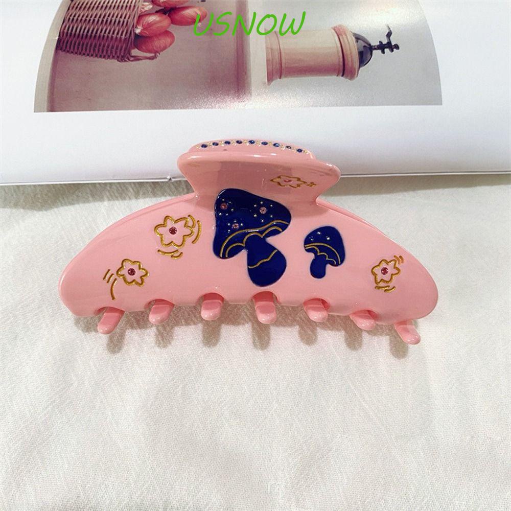 Kẹp Tóc Đuôi Ngựa Cỡ Lớn Hình Hoa Thời Trang Thanh Lịch Cho Nữ|Kẹp Tóc Phong Cách Hàn Quốc Xinh Xắn Cho Nữ