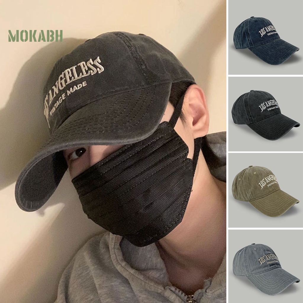 Mũ Lưỡi Trai Thêu Chữ Có Thể Điều Chỉnh Kích Thước Thời Trang Cho Nam