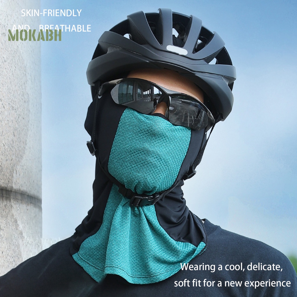 [Mok Abh] Móc Đeo Tai Độ Co Giãn Cao Chống Nắng Khi Đi Xe Đạp Có Lỗ Đeo Kính