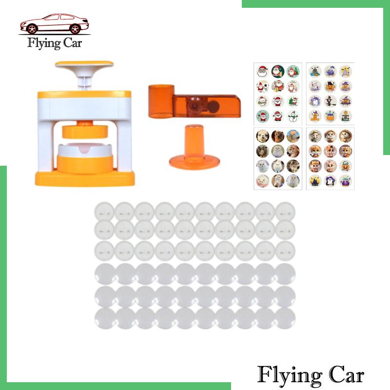 Máy Làm Nút Ghim Cài Áo / Gương / Móc Khóa Sinh Nhật DIY Lzdjfmy2