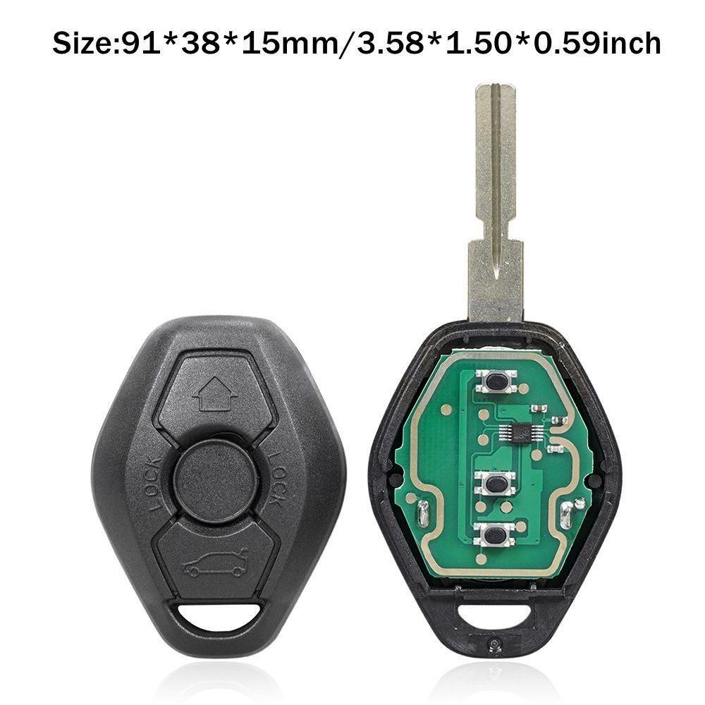 .Chìa Khóa Điều Khiển Từ Xa Chip 315 Mhz ID44 433 Mhz Cho BMW E38 E39 E46 X3 X5 Z3 Z4 1 / 3 / 5 / 7 Series