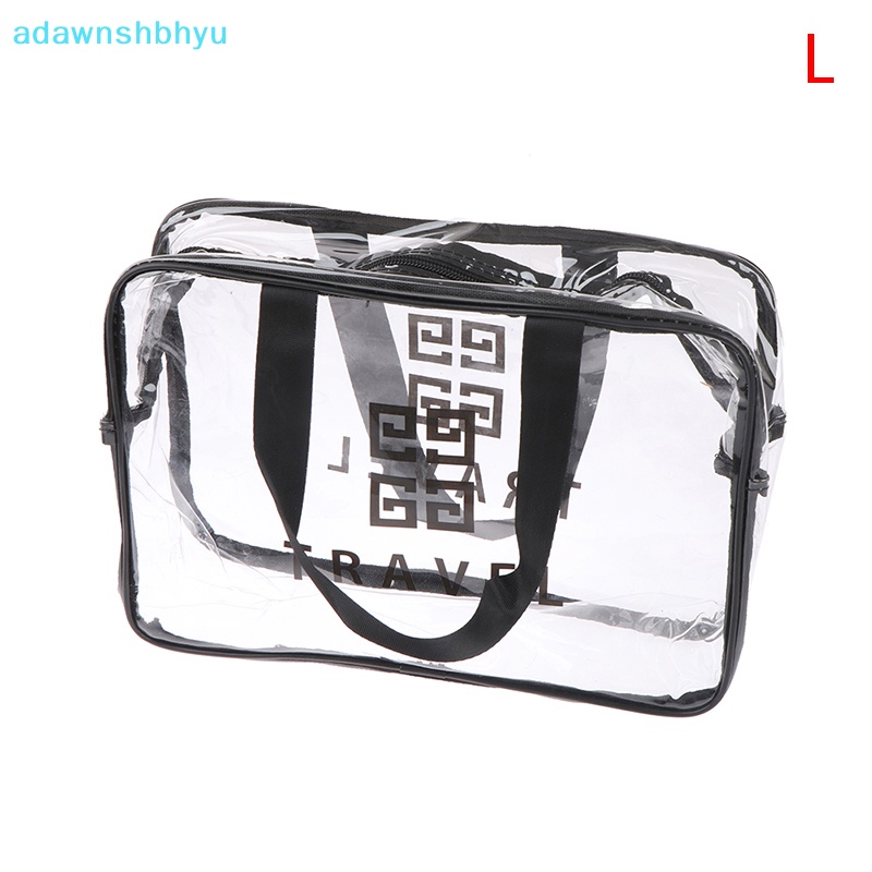 Túi Đựng Mỹ Phẩm Trong Suốt Phối Khóa Kéo Tiện Lợi Dành Cho Nữ