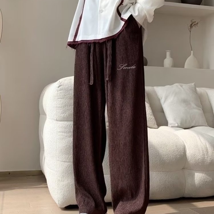 Quần Dài Dáng Rộng Phong Cách Đường Phố Thời Trang Thu Đông Cho Nam