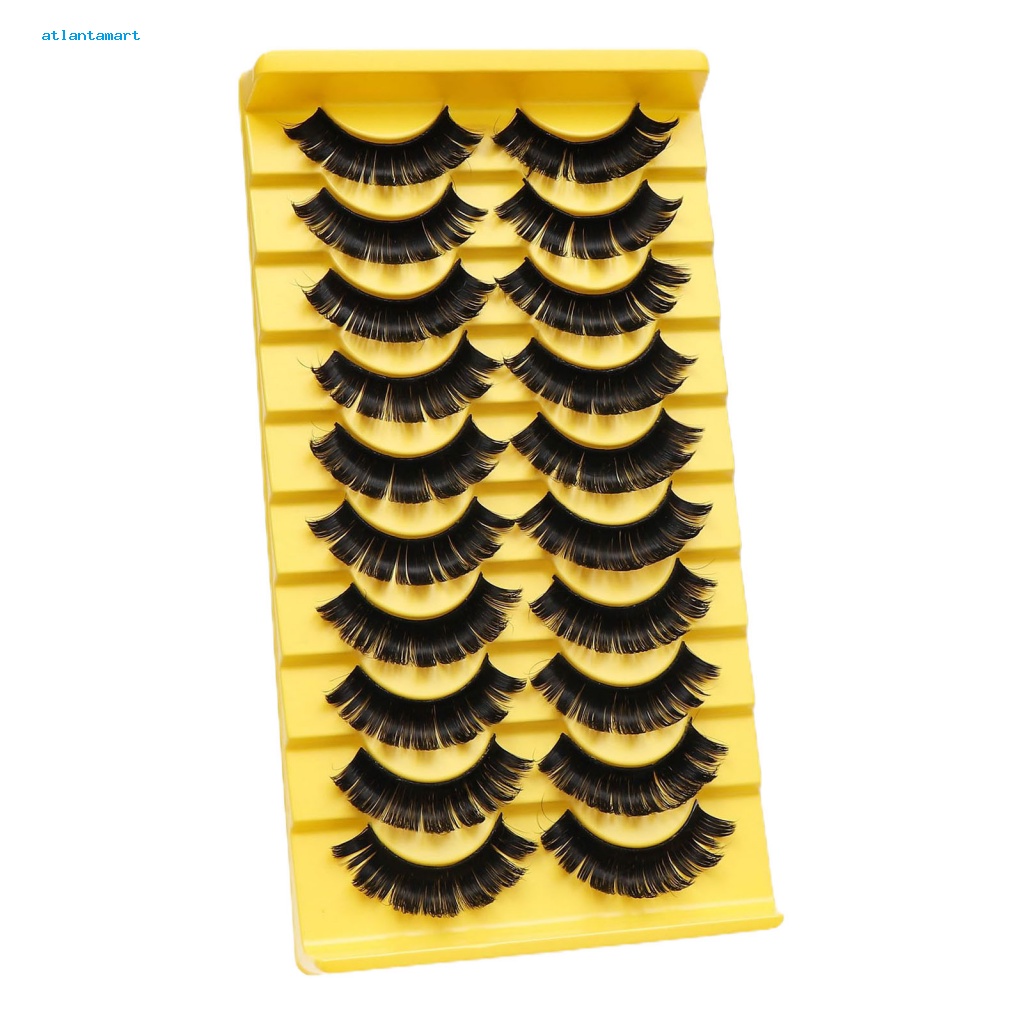 Túi Đựng Đồ Dùng Cao Cấp Tiện Dụng| Set 10 Cặp Lông Mi Giả 3D Hiệu Ứng Nước Nga