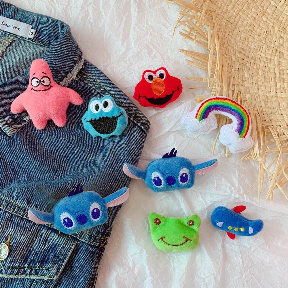 Ghim Cài Áo Hình Cá Sấu Ngôi Sao Ba Chiều Dễ Thương Sáng Tạo