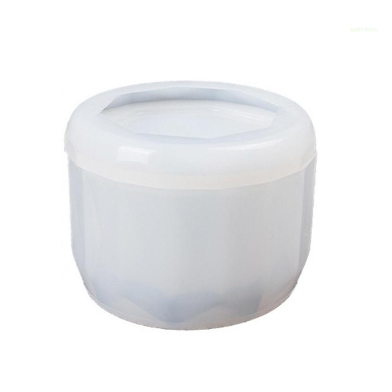 Khuôn Silicone Làm Lọ Thủy Tinh Có Nắp Đậy Dễ Thương