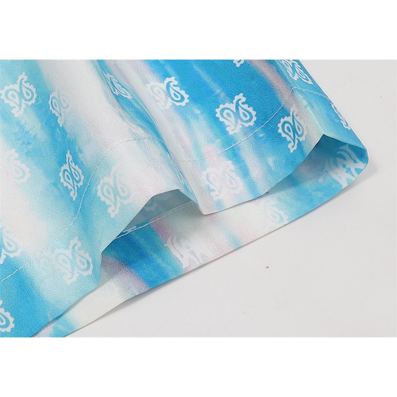 Áo Sơ Mi Tay Ngắn In Họa Tiết Đường Phố Cao Cấp Thời Trang 2023 A8M8I &amp; - -