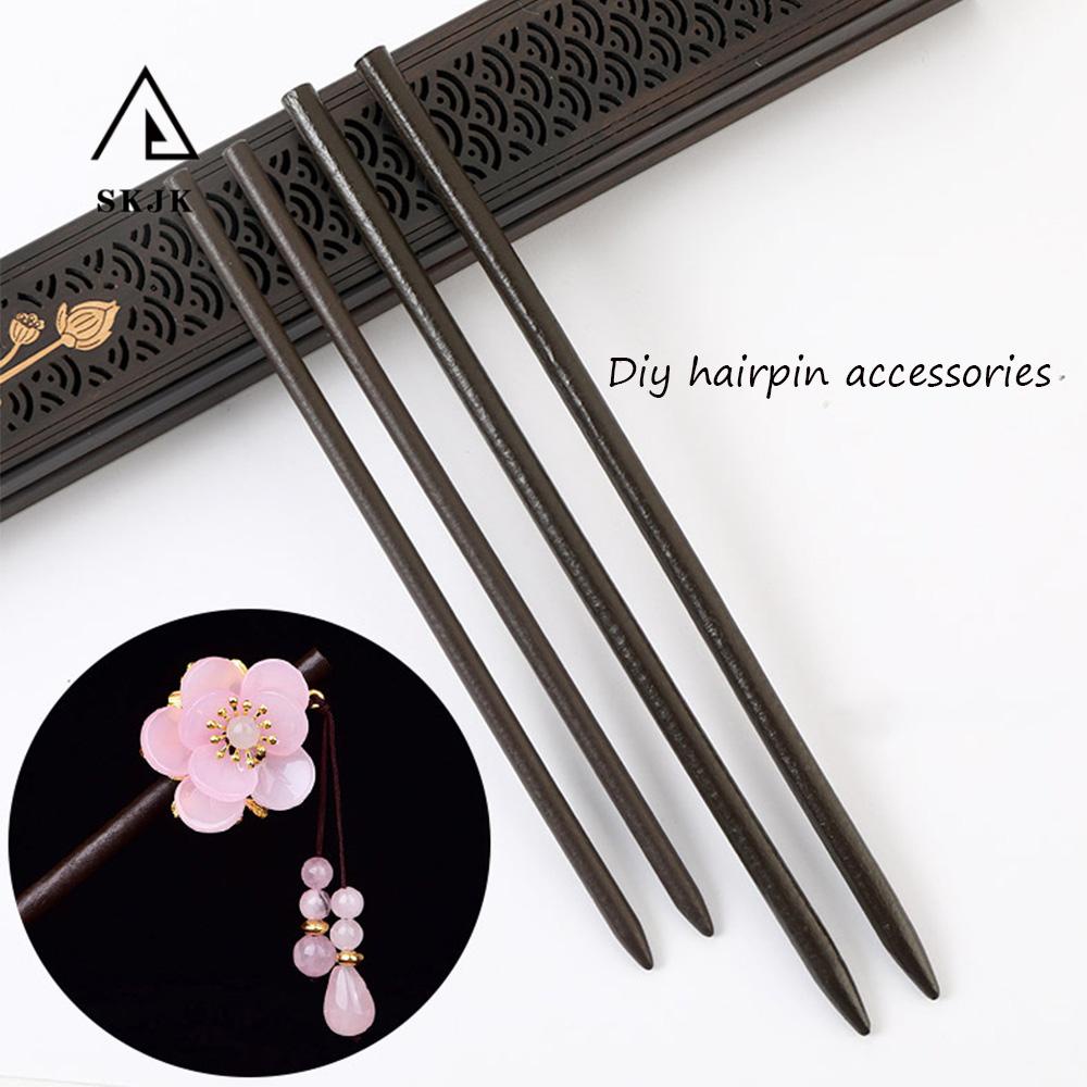 Set 5 Trâm Cài Tóc Bằng Gỗ Phong Cách Trung Hoa Cổ Điển Cho Nữ