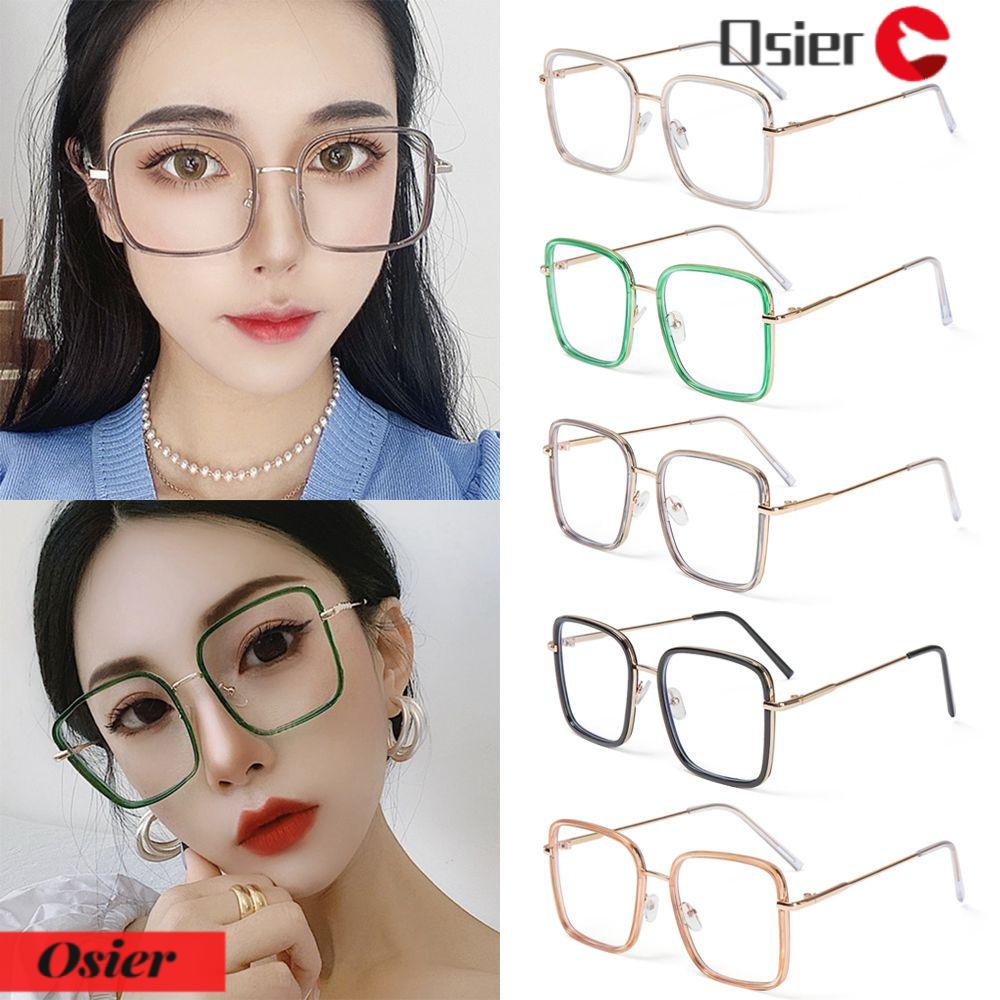 Mắt Kính Chống Tia UV Trong Suốt Gọng Kim Loại Chống Bức Xạ &amp; Ánh Sáng Xanh 1