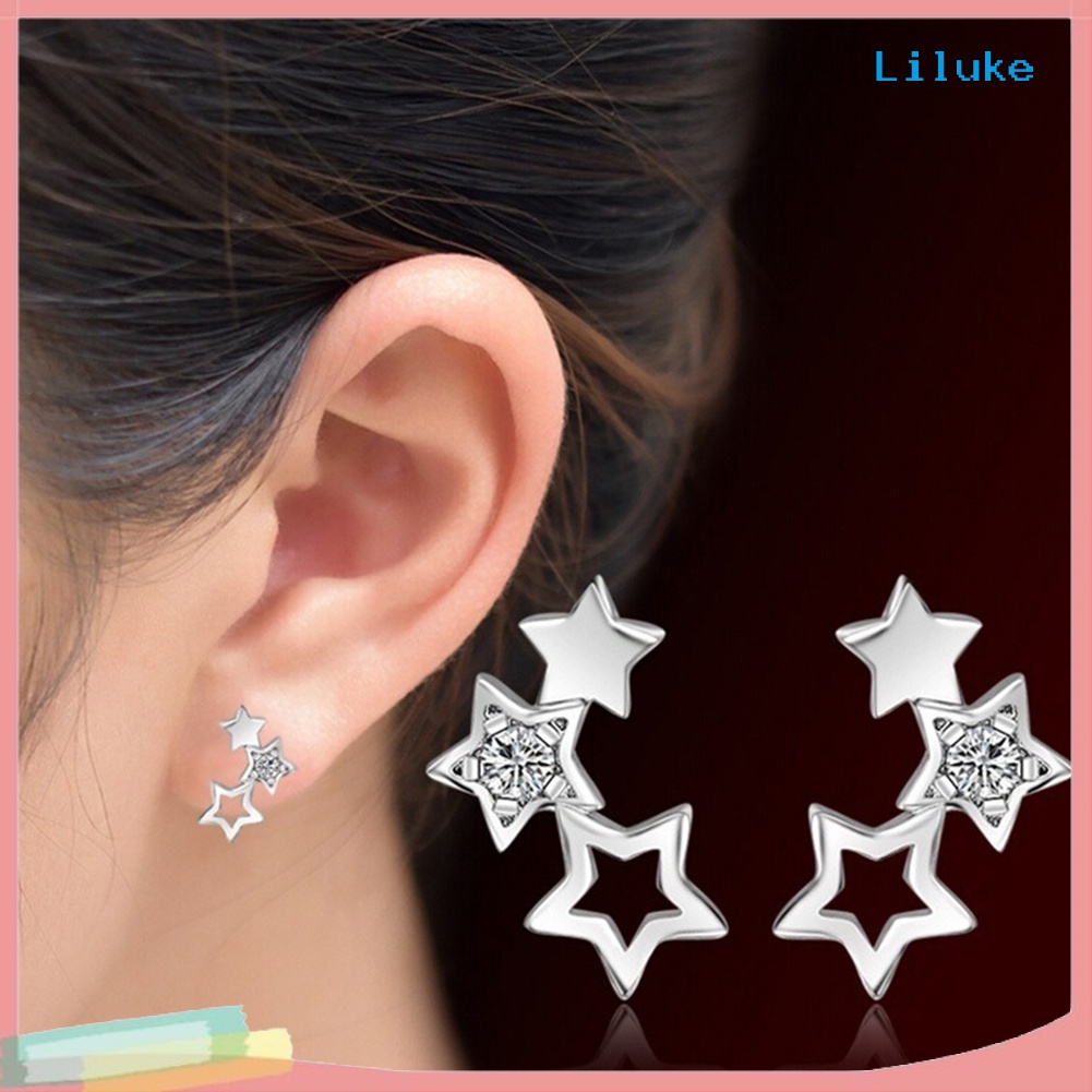 Đôi Khuyên Tai HìNh Ngôi Sao ThờI Trang Cho Nữ