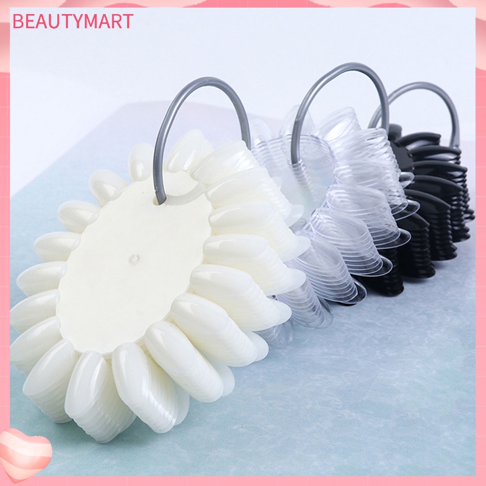 Set 160 Thẻ Móng Tay Giả Bằng Acrylic Trưng Bày Màu Hoa Hướng Dương