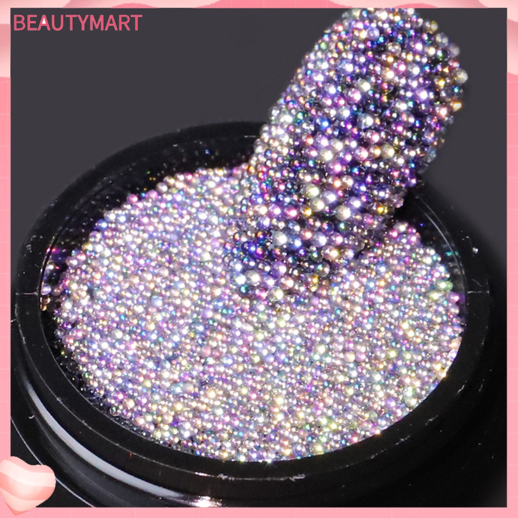 1 Hộp Hạt Charm Màu Sắc Tươi Sáng Không Dị Ứng Thân Thiện Với Môi Trường Trang Trí Móng Tay Nghệ Thuật