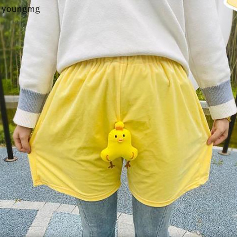 Bộ đồ ngủ co giãn fun chick loose short couple glow-in-the-dark chick yomg có thể tháo rời
