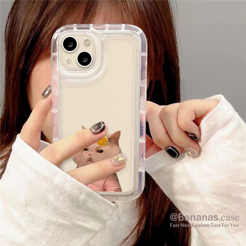 Ốp Điện Thoại Dẻo Trong Suốt Họa Tiết Hoạt Hình Vui Nhộn Cho iPhone 14 Plus 14 13 12 11 Pro Max X Xr Xs Max 7 8 Plus SE2020