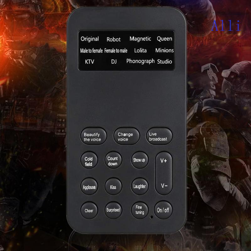 Micro Cầm Tay Hiệu Ứng Giọng Nói Cho Điện Thoại